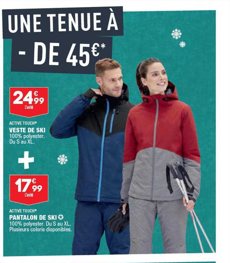 Veste De Ski Active Touch, Pantalon De Ski Active Touch