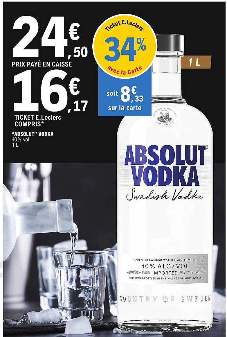 "absolut" Vodka