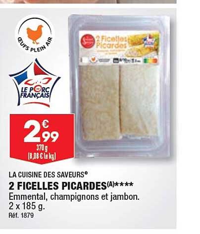 2 Ficelles Picardes La Cuisine Des Saveurs