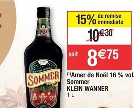 amer de noël 16% vol sommer klein wanner
