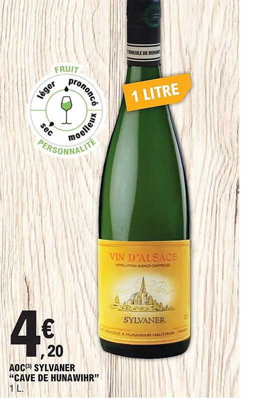 aoc sylvaner "cave de hunawihr"