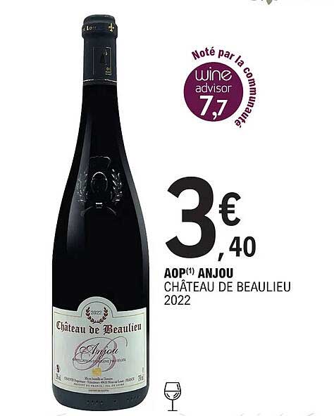 aop anjou château de beaulieu 2022