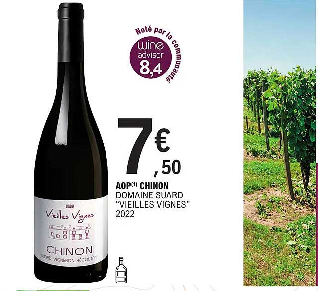 aop chinon domaine suard "vieilles vignes" 2022