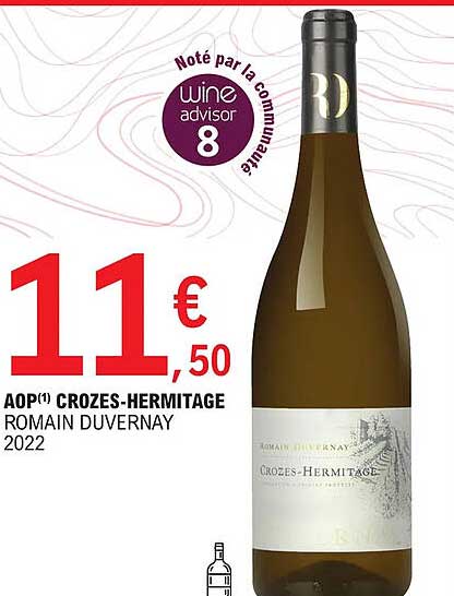 aop crozes-hermitage romain duvernay 2022