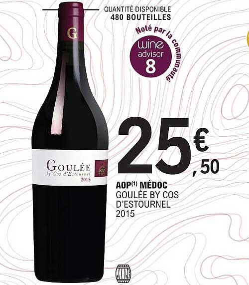 Aop Médoc Goulée By Cos D'estournel 2015