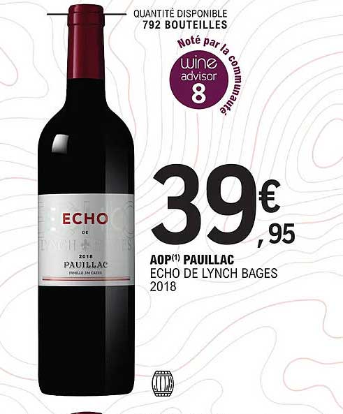 aop pauillac echo de lynch bages 2018