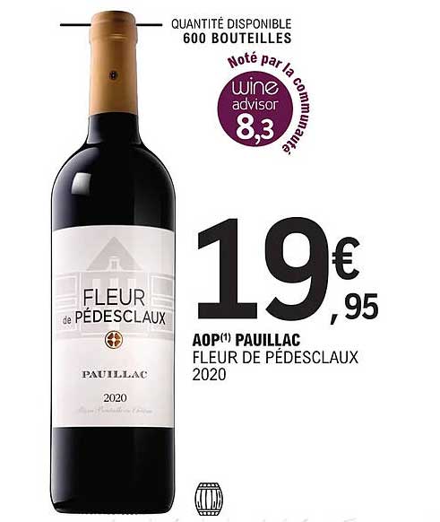 aop pauillac fleur de pédesclaux 2020