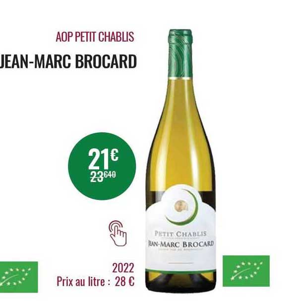 aop petit chablis jean-marc brocard