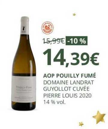 aop pouilly fumé domaine landrat guyollot cuvée pierre louis 2020