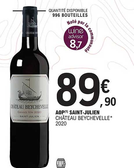 Aop Saint-julien Château Beychevelle 2020