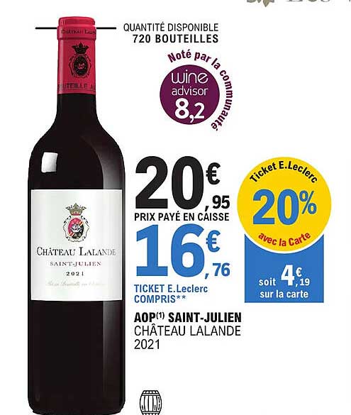 aop saint-julien château lalande 2021