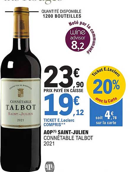 aop saint-julien connétable talbot 2021