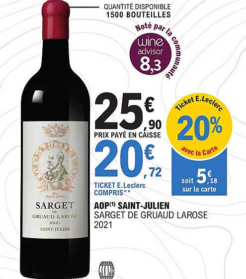 aop saint-julien sarget de gruaud larose 2021
