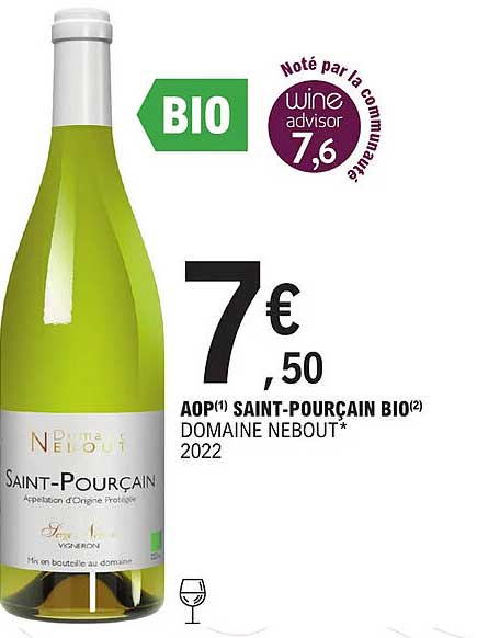 aop saint-pourçain bio domaine nebot 2022