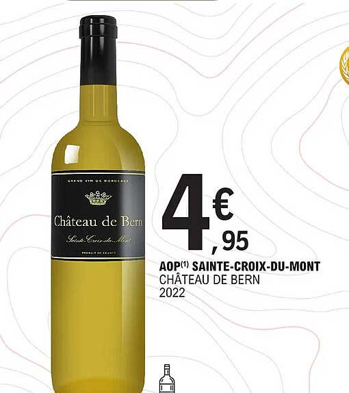 Aop Sainte-croix-du-mont Château De Bern 2022