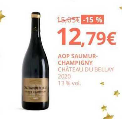 aop saumur-champigny château du bellay 2020