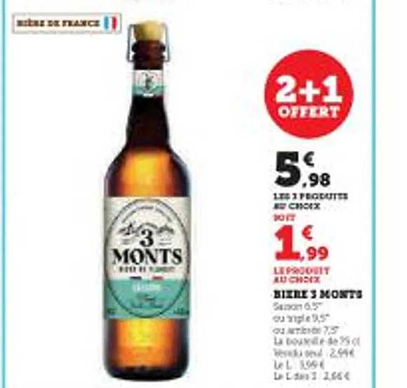 bière 3 monts