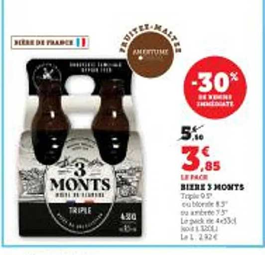 bière 3 monts