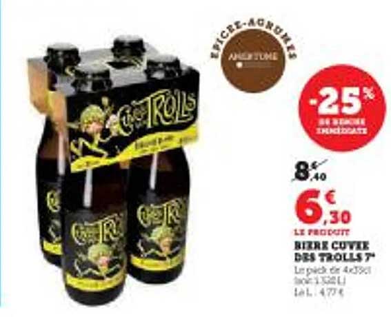 bière cuvée des trolls 7°