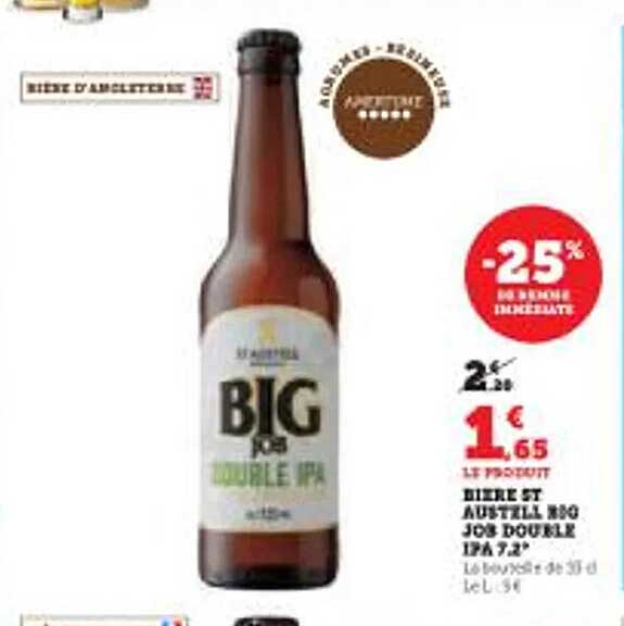 bière st austeli big job double ipa 7.2°
