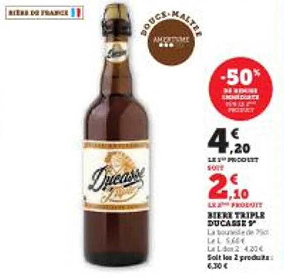 Bière Triple Ducasse 9°