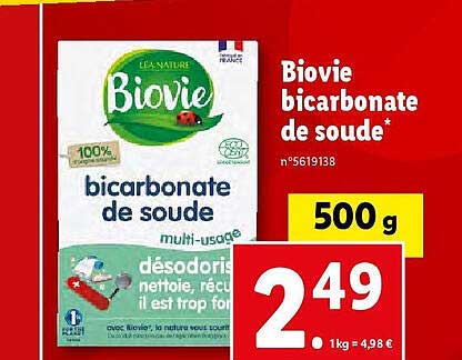 Biovie Bicarbonate De Soude