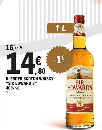 Blended Scotch Whisky "sir Edward's"