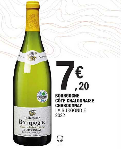 bourgogne côte chalonnaise chardonnay la burgondie 2022