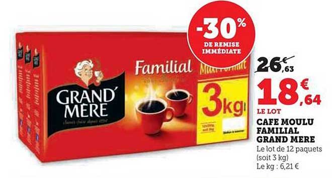 café moulu familial grand mère