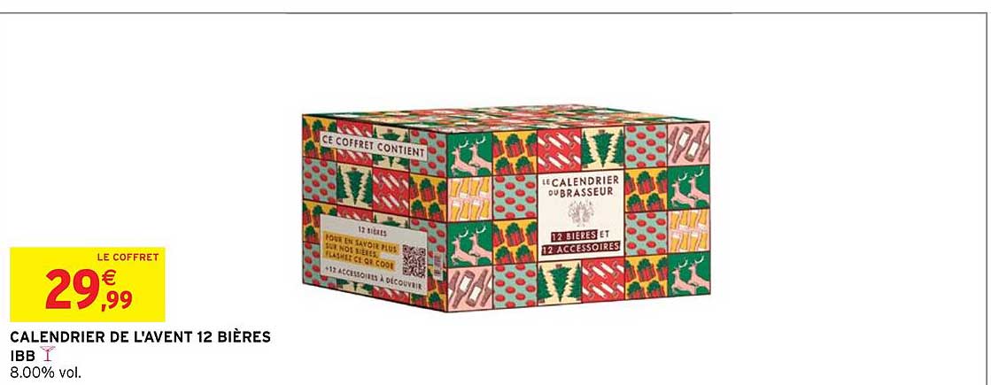 Calendrier De L'avent 12 Bières Ibb