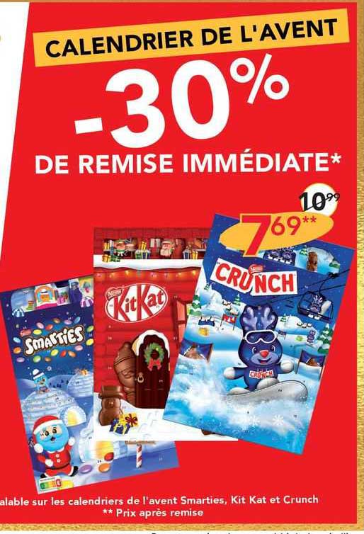 calendrier de l'avent