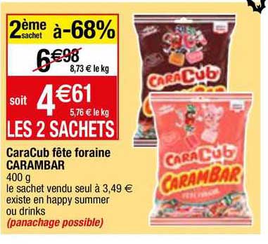 caracub fête foraine carambar