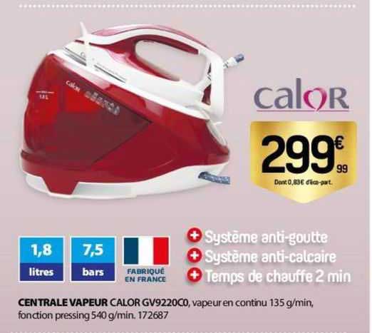Centrale Vapeur Calor
