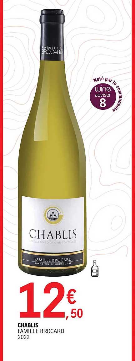 chablis famille brocard 2022