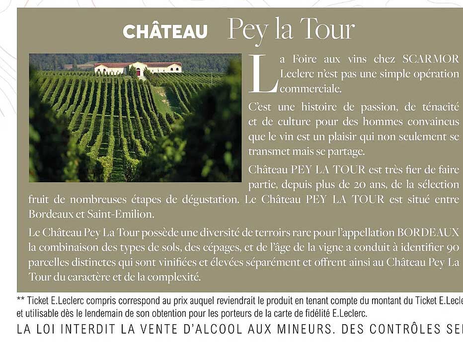 château pey la tour