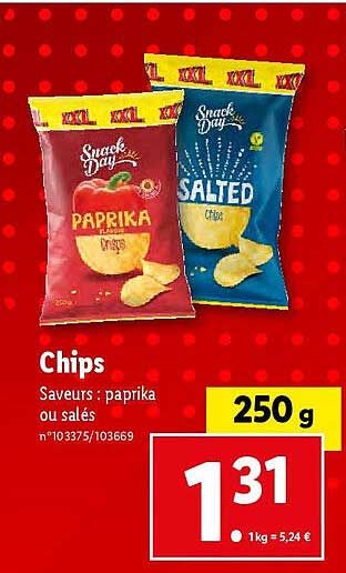chips snacks day