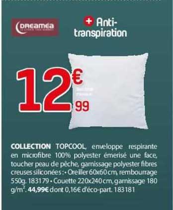 Collection Topcool Dreaméa