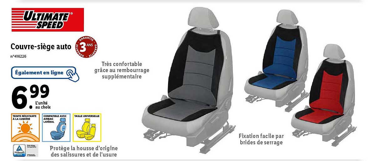 couvre-siège auto ultimate speed