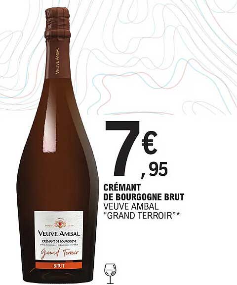 crémant de bourgogne brut veuve ambal "grand terroir"