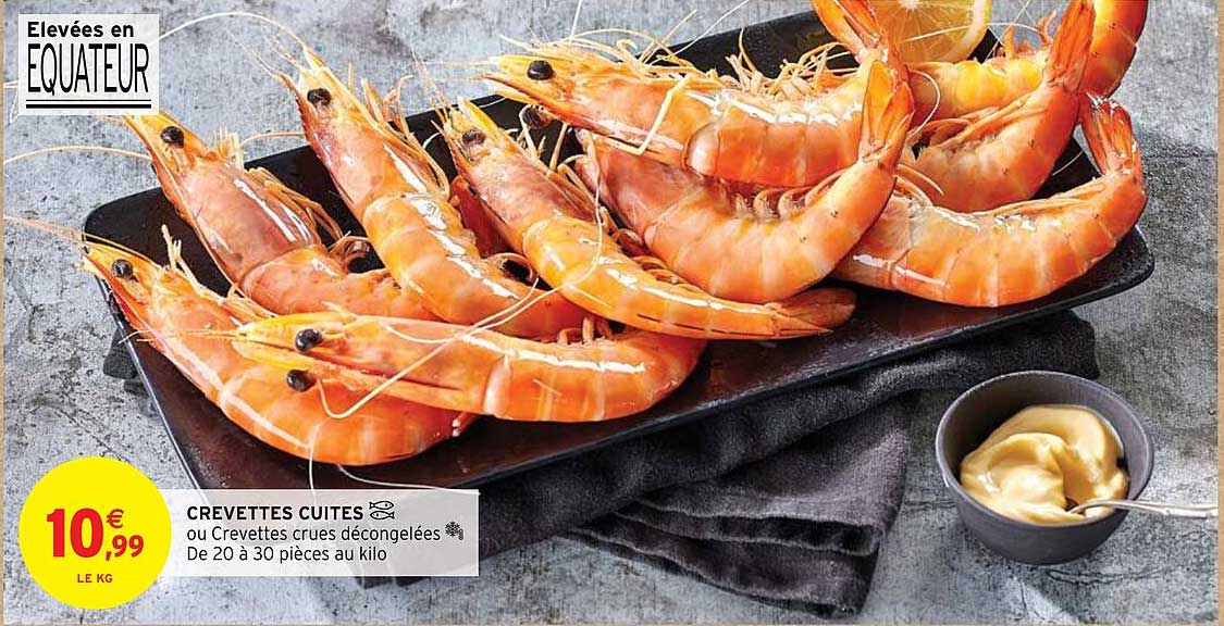 Crevettes Cuites