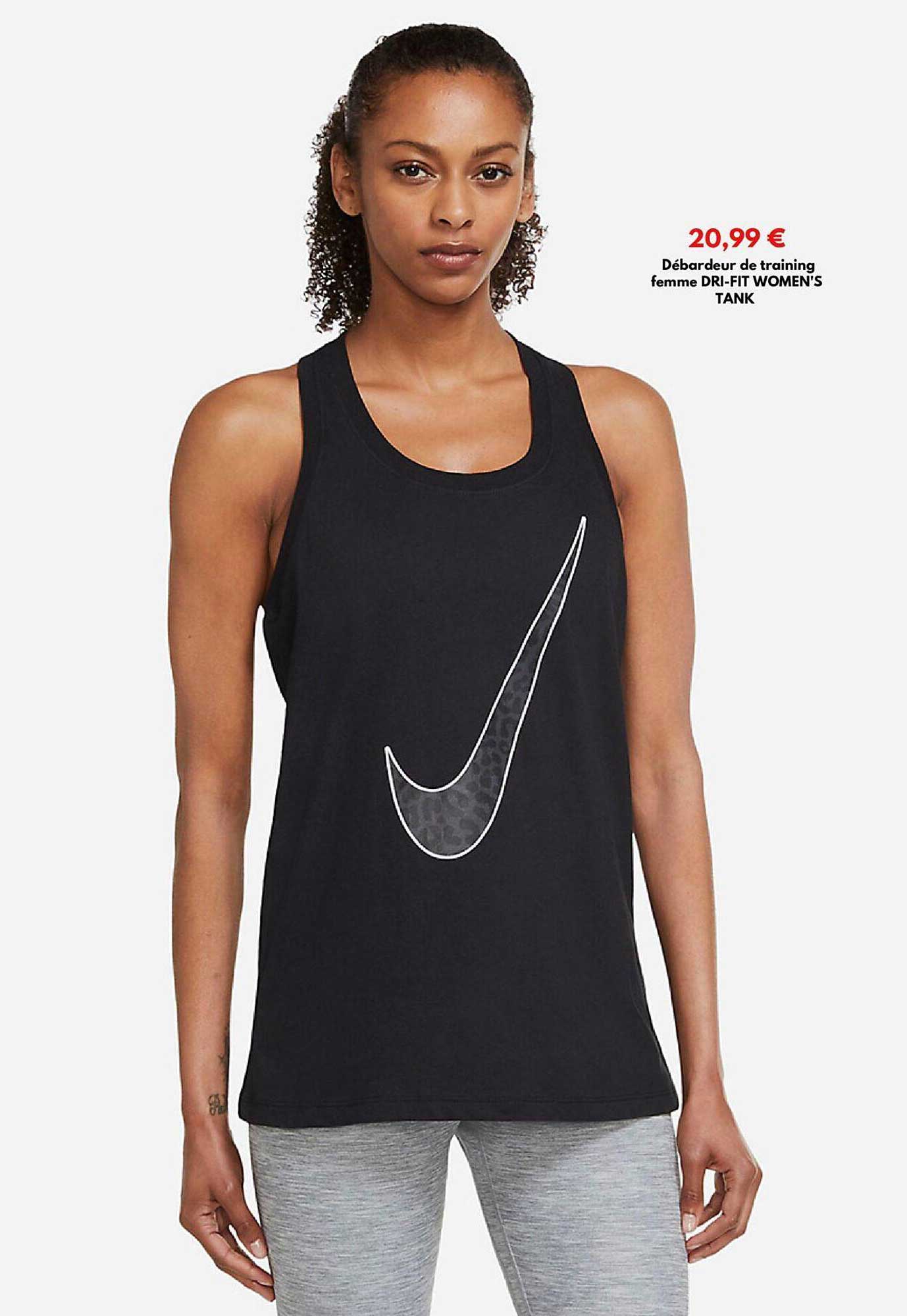 débardeur de training femme dri-fit women's tank