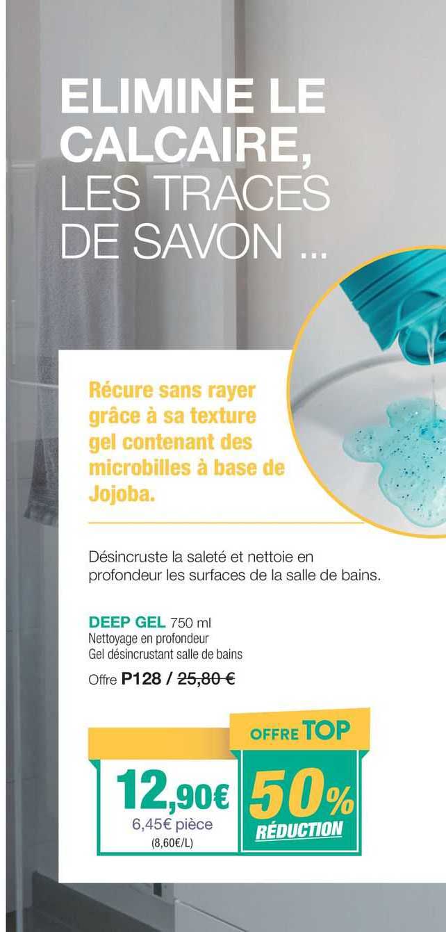 Deep Gel Nettoyage En Profondeur Gel Désincrustant Salle De Bains