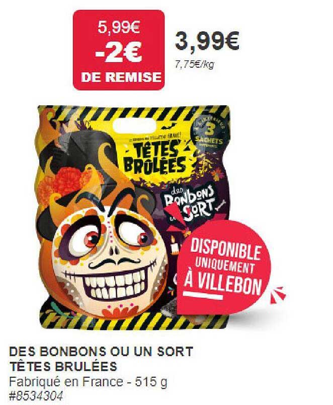 Des Bonbons Ou Un Sort Têtes Brulées