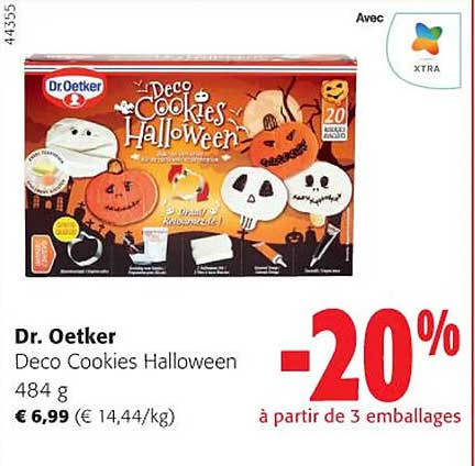 dr. oekter deco cookies halloween