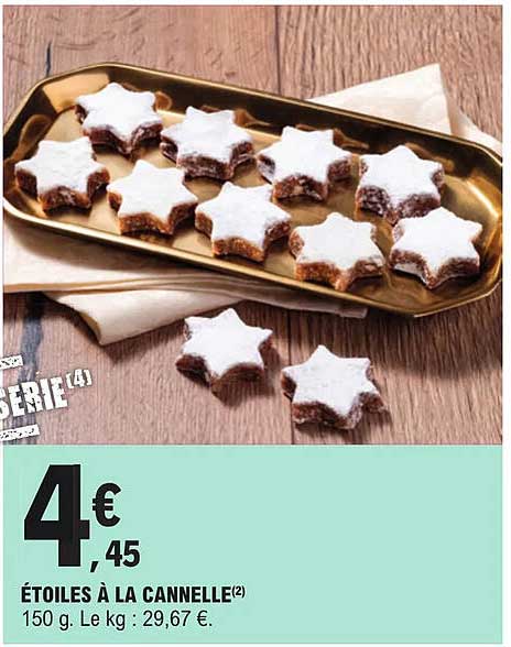 étoiles à La Cannelle