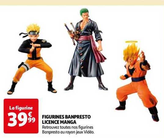 Figurines Banpresto Licence Manga
