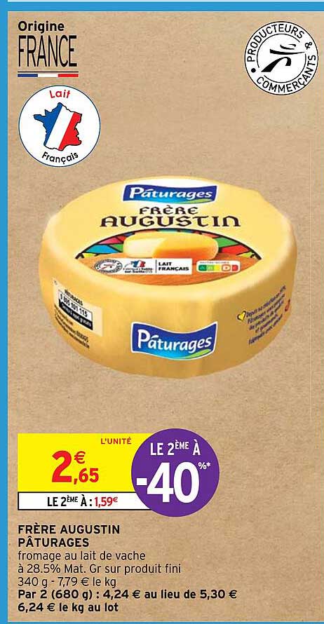 Frère Augustin Pâturages