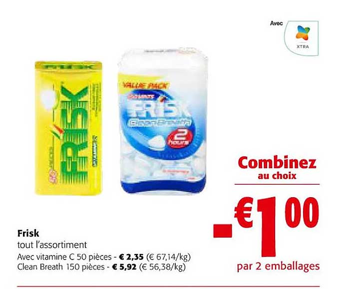 frisk tout l'assortiment