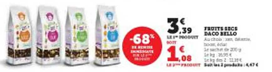 fruits secs daco bello