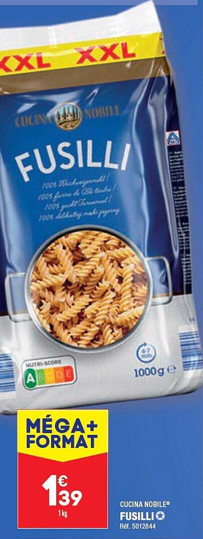 fusilli cucina nobile